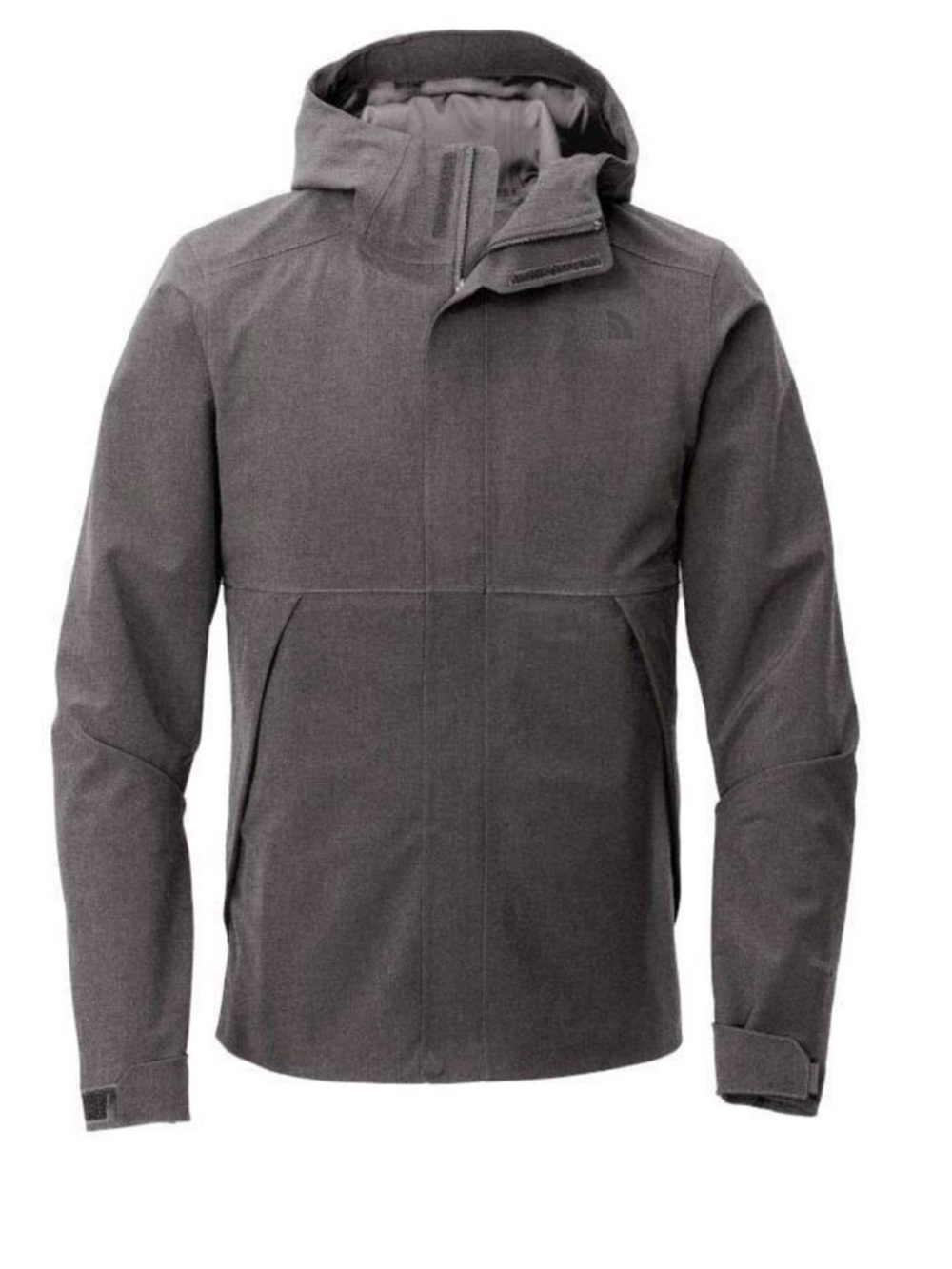 The North Face Men's Hooded Raincoat - Gray